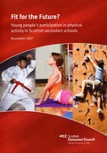 Cover: Fit for the Future? - Scottish Consumer Council