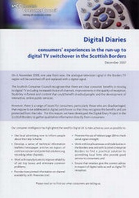 Abbildung von: Digital Diaries - Scottish Consumer Council