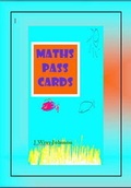 Cover: Maths Pass Cards - Achievers Publishing