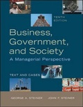 Cover: Business, Government and Society: A Managerial Perspective - McGraw-Hill Education (ISE Editions)