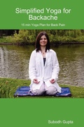Cover: Simplified Yoga for Backache - Subodh Gupta