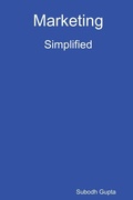 Cover: Marketing Simplified - Subodh Gupta