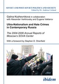 Cover: Ultra-Nationalism and Hate Crimes in Contemporary Russia - ibidem