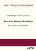 Cover: Sprache(n), Identit&auml;t, Gesellschaft - ibidem