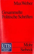 Cover: Gesammelte Politische Schriften - UTB