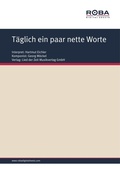 Cover: T&auml;glich ein paar nette Worte - Roba Music Verlag