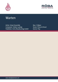 Enlarge image Cover: Warten - Roba Music Verlag