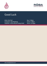 Enlarge image Cover: Good Luck - Roba Music Verlag