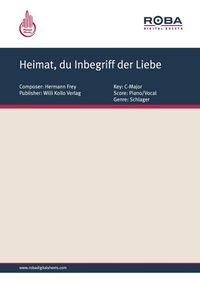Enlarge image Cover: Heimat, du Inbegriff der Liebe - Roba Music Verlag