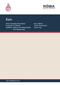 Enlarge image Cover: Rain - Roba Music Verlag