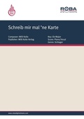 Cover: Schreib mir mal 'ne Karte - Roba Music Verlag