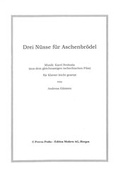 Cover: Drei N&uuml;sse f&uuml;r Aschenbr&ouml;del - Roba Music Verlag