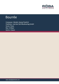 Enlarge image Cover: Bourrée - Roba Music Verlag