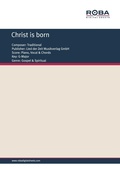 Cover: Christ is born - Roba Music Verlag
