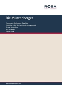 Enlarge image Cover: Die Münzenberger - Roba Music Verlag