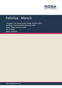 Enlarge image Cover: Fatinitza- Marsch - Roba Music Verlag