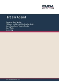 Enlarge image Cover: Flirt am Abend - Roba Music Verlag