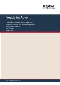 Enlarge image Cover: Freude im Advent - Roba Music Verlag