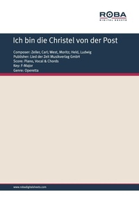 Enlarge image Cover: Ich bin die Christel von der Post - Roba Music Verlag