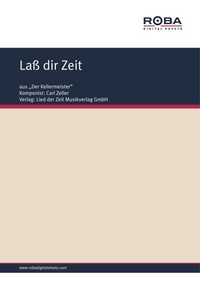 Enlarge image Cover: Laß dir Zeit - Roba Music Verlag