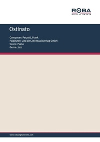 Enlarge image Cover: Ostinato - Roba Music Verlag