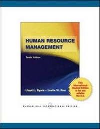 Enlarge image Cover: Human Resource Management (Int'l Ed) - McGraw-Hill Professional