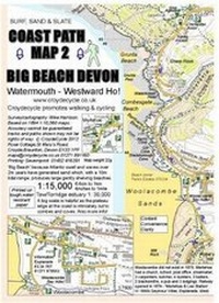 Abbildung von: Coast Path Map2: Big Beach Devon (58) - Croydecycle