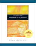 Cover: Fundamentals of Cost Accounting 3e - McGraw-Hill Professional