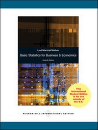 Enlarge image Cover: ISE BASIC STATISTICS FOR BUSINESS AND ECONOMICS - McGraw-Hill Professional