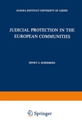 Cover: Judicial Protection in the European Communities - Springer