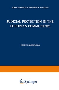 Enlarge image Cover: Judicial Protection in the European Communities - Springer