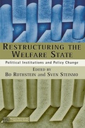 Cover: Restructuring The Welfare State - Palgrave MacMillan