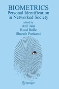Cover: Biometrics - Kluwer Academic Publishers