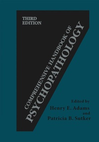 Enlarge image Cover: Comprehensive Handbook of Psychopathology - Kluwer Academic / Plenum Publishers