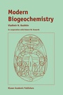 Cover: Modern Biogeochemistry - Springer