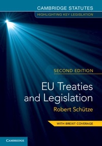 Abbildung von: EU Treaties and Legislation - Cambridge University Press