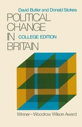 Cover: Political Change in Britain - Palgrave Macmillan