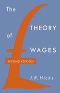 Cover: The Theory of Wages - Palgrave Macmillan