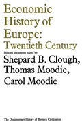 Cover: Economic History of Europe: Twentieth Century - Palgrave Macmillan