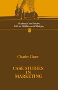 Cover: Case Studies in Marketing - Palgrave Macmillan
