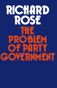 Abbildung von: The Problem of Party Government - Palgrave Macmillan