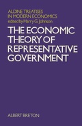 Cover: Economic Theory of Representative Government - Palgrave Macmillan