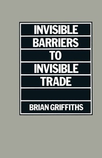 Enlarge image Cover: Invisible Barriers to Invisible Trade - Palgrave Macmillan