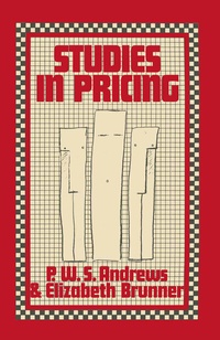 Enlarge image Cover: Studies in Pricing - Palgrave Macmillan
