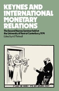 Cover: Keynes and International Monetary Relations - Palgrave Macmillan
