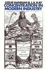 Cover: Concentration in Modern Industry - Palgrave Macmillan