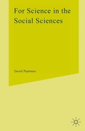 Cover: For Science in the Social Sciences - Palgrave Macmillan