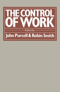 Enlarge image Cover: The Control of Work - Palgrave Macmillan