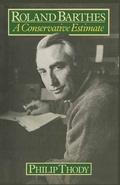 Cover: Roland Barthes - Palgrave Macmillan