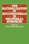 Cover: Nationalization of Multinationals in Peripheral Economies - Palgrave Macmillan